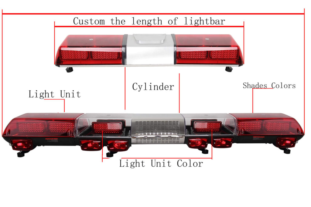 custom fire truck lightbar